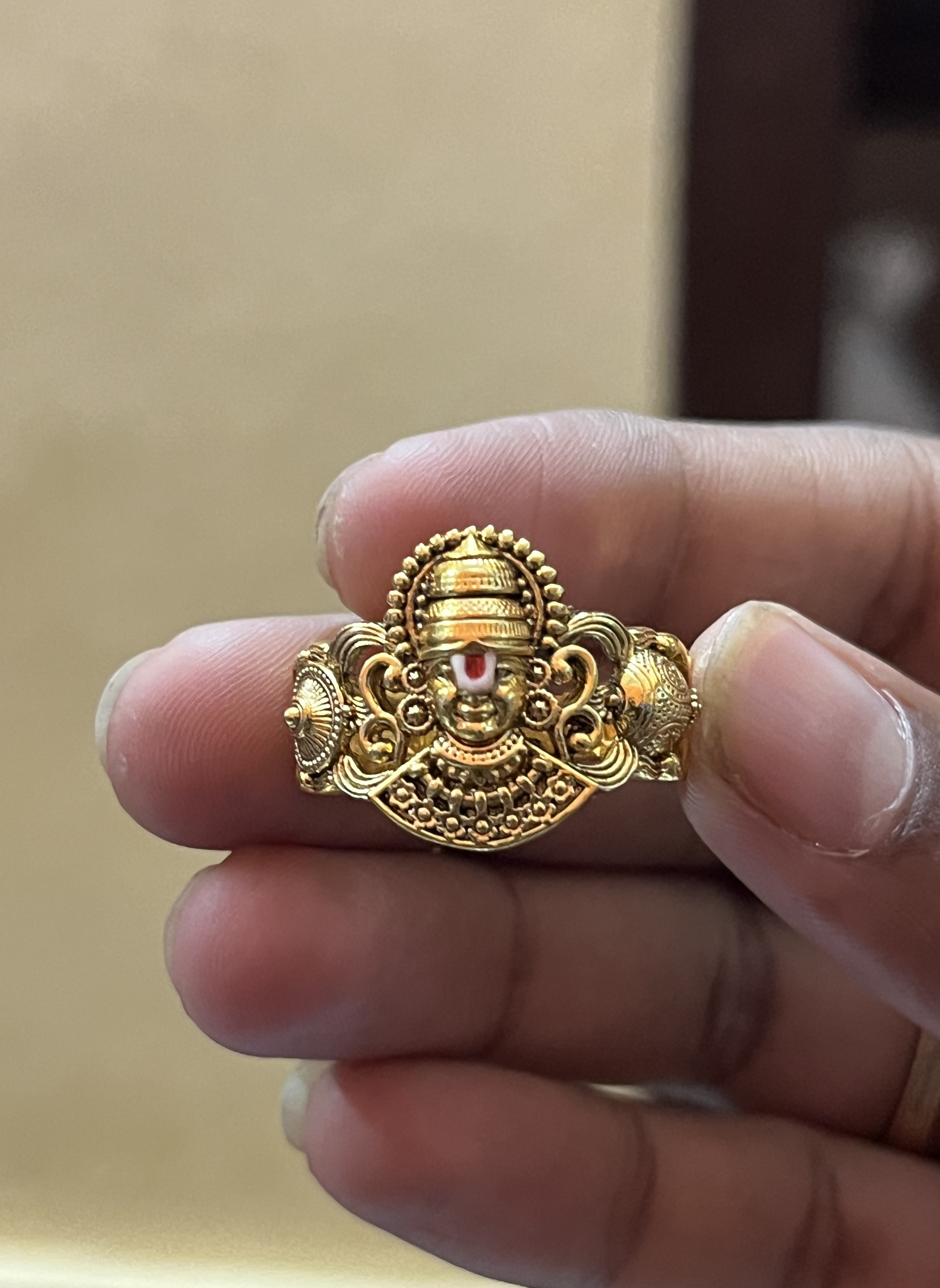Balaji Venkateshwara swami ring
